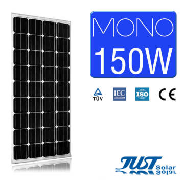 150W Mono Solar Panels with Certification of Ce, CQC and TUV for Solar Pump